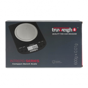 Truweigh Intrepid Series Compact Bench Scale - 100g x 0.01g - Silver