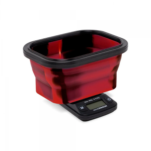 Truweigh Mini Crimson Collapsible Bowl Scale - 100g X 0.01g 