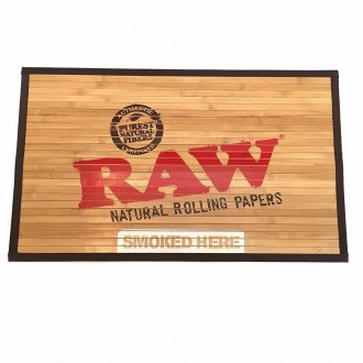 Raw Bamboo Door Mat (30'' X 18'') (MSRP $35.99)