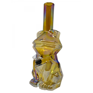 11" Cyber Frog Soft Glass Water Pipe - GOR [E1129]