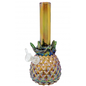 10" Pineapple X-press Soft Glass Water Pipe - GOG [E2302G]