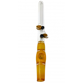 11.5" Honey Bee Triple Pinch Steamroller Hand Pipe - [STJ75]