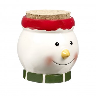 Snowman Stash Jar 