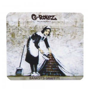 G-Rollz | Banksy 'Camden Maid' 90x80mm Smellproof Bags - 10ct Bags