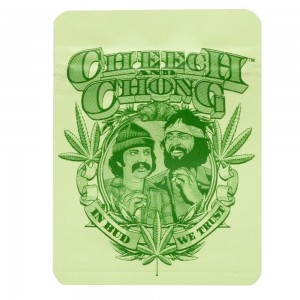 G-Rollz | Cheech & Chong 'Badge' 65x85mm Smellproof Bags - 10ct Bags