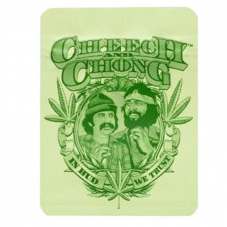 G-Rollz | Cheech & Chong 'Badge' 65x85mm Smellproof Bags - 10ct Bags