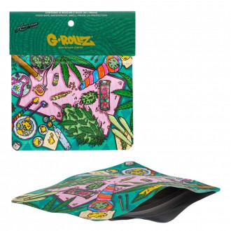 G-Rollz | 'Picnic' Smell Proof Bags 90 x 80mm - 10ct Bags