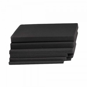 STR8 Case 21" With 5 Layer Pre-Cut Foam - Onyx Black 