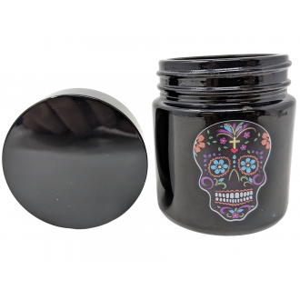 Skull Day Of the Dead Glass Jar [DOD1]