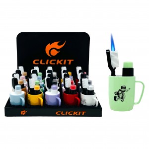 CLICKIT Toothbrush & Cup Torch Lighters (20CT Display)
