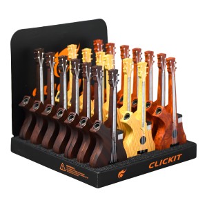 CLICKIT Guitar Torch Lighters (20CT Display)