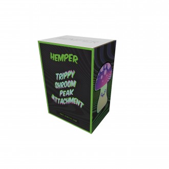 HEMPER - 5.5" Trippy Shroom Puffco Peak Top 