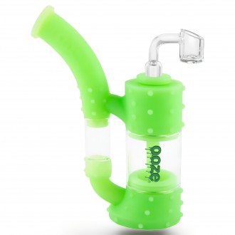 Ooze Stack Pipe Silicone Bubbler