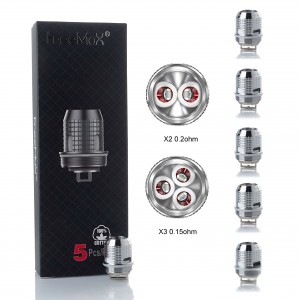 FreeMax Fireluke M Replacement Coils - 5pk - X2 Mesh 0.2 ohm (40-80W)*