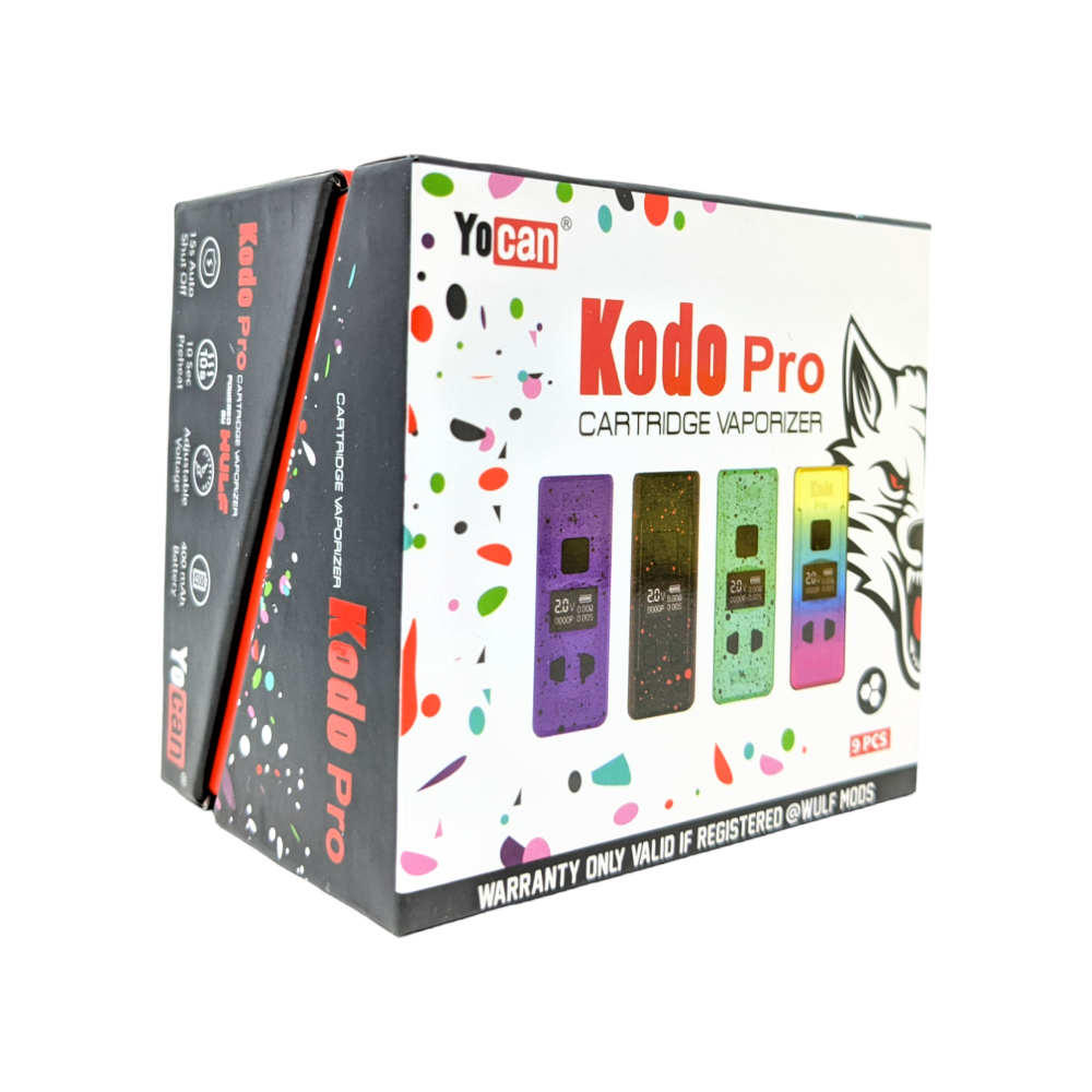 Wulf Mods - Kodo Pro Cartridge Battery - 9ct Display - High-Quality and ...