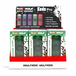 Yocan Wulf Kodo Pro X-Ray Series - Assorted Colors - 15ct Display