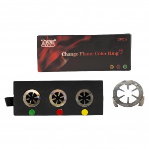 Yocan Red Flame Color Change Rings - 3pk