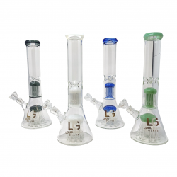 Large LV Beaker Water Pipe — Loud Smoke Supply