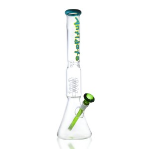 Limited Portal Series: Antidote Glass 18" Helix Perc Beaker Bong