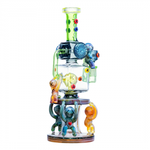 Cheech Glass - 12" Aliens Lifting The King