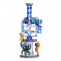 Cheech Glass - 12" Aliens Lifting The King