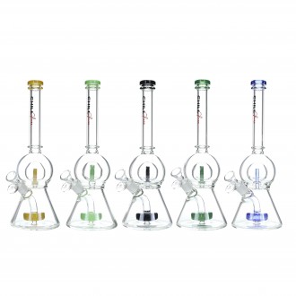 12.2" Chill Glass Ball Design W/ Matrix Perc Water Pipe [JLC58]