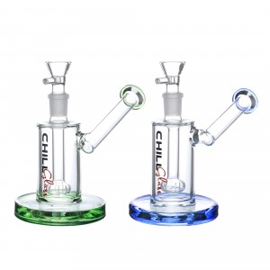 7" Chill Glass Side Car Bubbler W/Perc [JLE202]