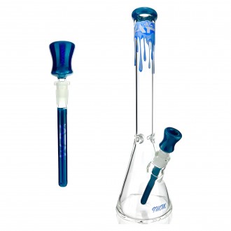 18" AFM Drippy Clear 9mm Glass Beaker Bundle Set*