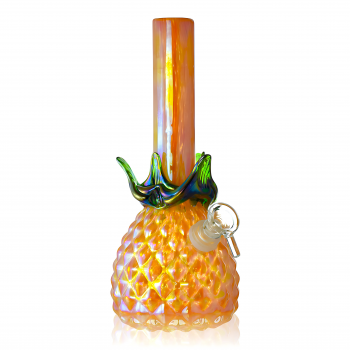 10" Pineapple X-press Soft Glass Water Pipe - GOG [E2302G]