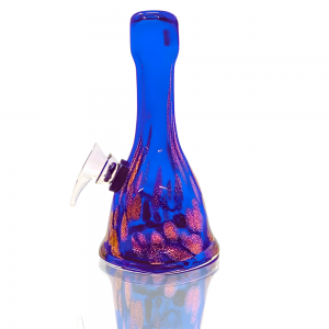 6" Copper Gleam, Cobalt Dream GOR Water Pipe - [E58096]