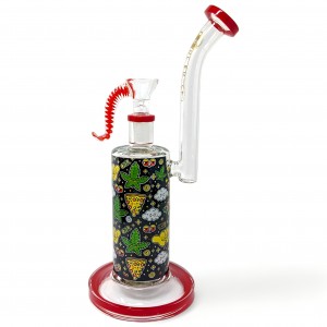 On Point Glass - 10" Slice & Sip: 4:20 Bliss In Every Draw Water Pipe - [GB784]