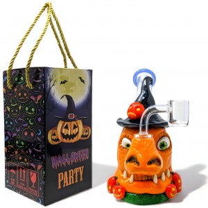 6.5" 'Nose of the Witching Hour' Halloween Water Pipe [GB790]