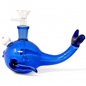 6.5" Fish-eyed Stare Aquavibe Water Pipe - [GB812]