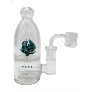 Lotus Flower W/ Honey Comb Perc [HAJ2214]