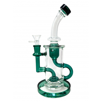 9.5" Incycler  Shower Head Perc Water Pipe - [HAJ2225]