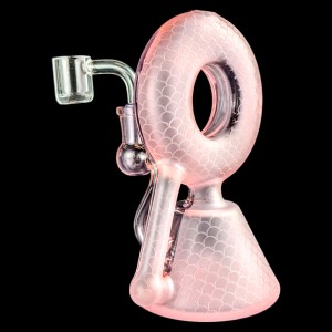 6" Torus Style Semi Frosted Water Pipe [HAJ2250]