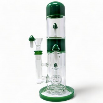 10" Tube of Toadstool Delight - Mushroom Madness Water Pipe - [HAJ2252]