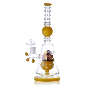 On Point Glass - 10.5" Piglet Perc Beaker Bong