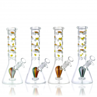 9.5" Up In The Clouds Beaker Water Pipe - Assorted