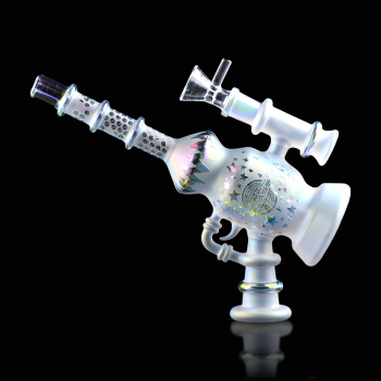 On Point Glass - 6.5" Cosmic Ray Gun Water Pipe