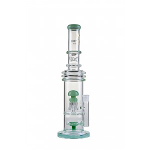 18.4" High Point Glass Sprinkler Jellyfish Perc Water Pipe Rig - [DY-197]