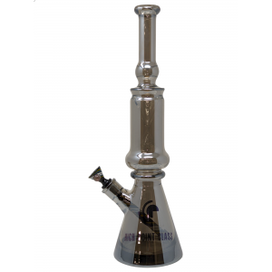 18" High Point Glass Crystal Series Matrix Perc W/ Matching Dicro Downstem & Bowl Set [ES21554]