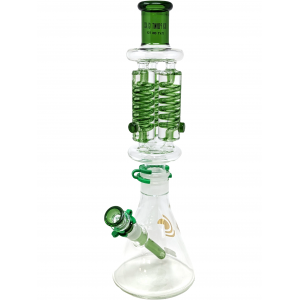 16" High Point Glass 3 Freezable Detachable Coil Water Pipe