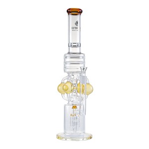18" High Point Glass Multi Ball Recycler Water Pipe [WPA-227] 