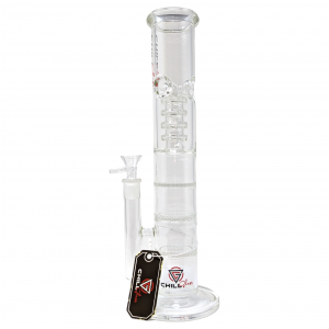 Chill Glass - 14" Triple HoneyC BigR Water Pipe 14Female [JLC-16]