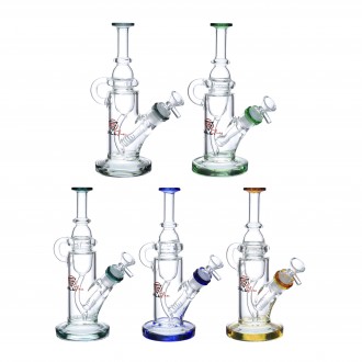 9" Chill Glass Incycler Water Pipe - [JLE-246]