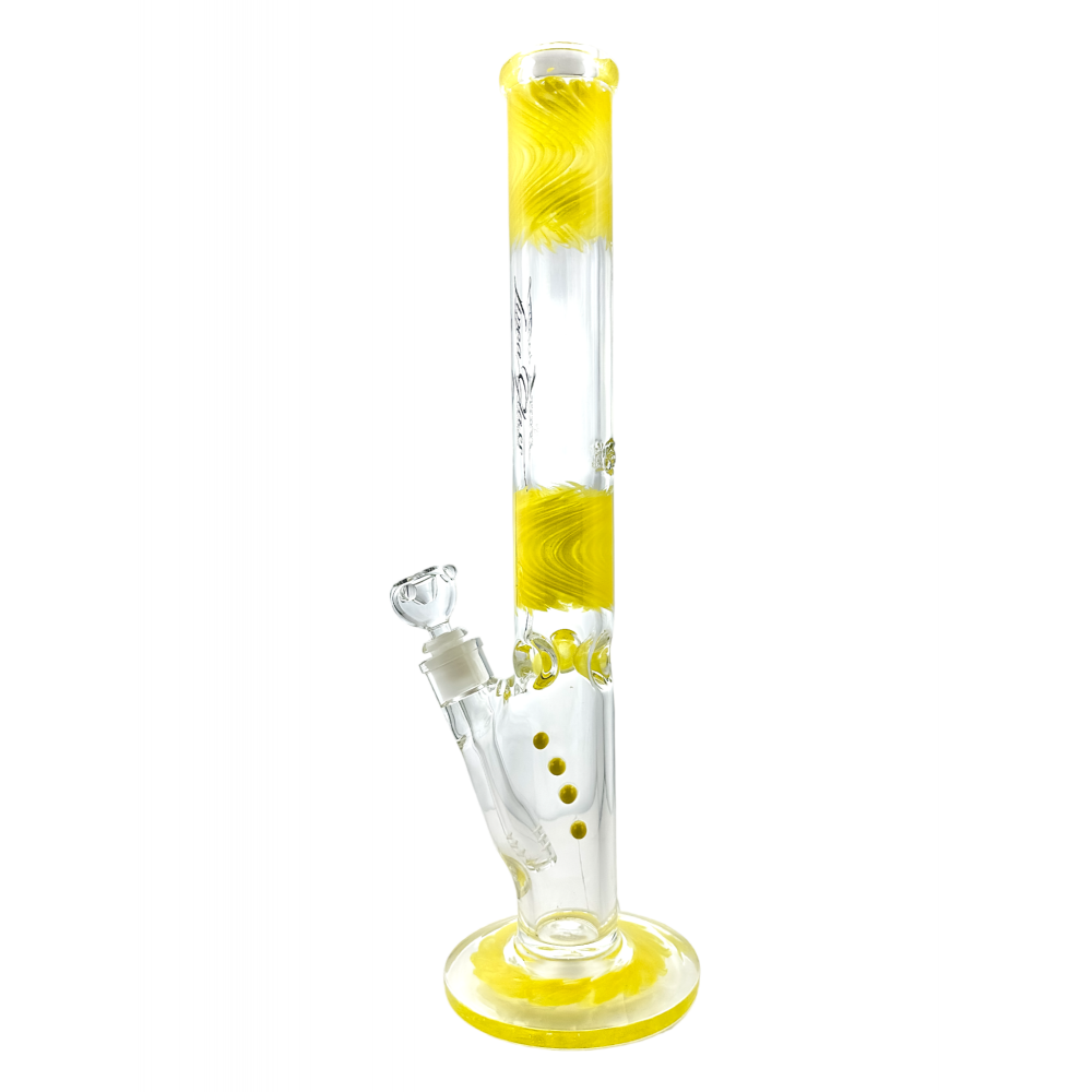 12 inch 9mm Thick Zig Zag Zong Bong  KING's Pipe Glass - KING's Pipe  Online Headshop