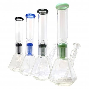 14" Loud Cloud Glass Water Pipe [10290]