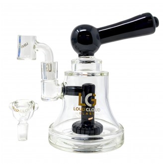 Loud Cloud - 8" Color Mouth Pc W/ Matrix Perc Water Pipe - [EI-115]