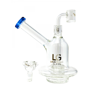 Loud Cloud - 7" UFO Kettle W/ Matrix Perc Water Pipe - [SE-112]